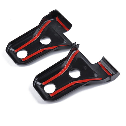8 PCS Automotive ABS Side Door Hinge Protector Cover Trim for Jeep Wrangler JL 4 Door 2018-2019(Black) - Tank Covers by buy2fix | Online Shopping UK | buy2fix