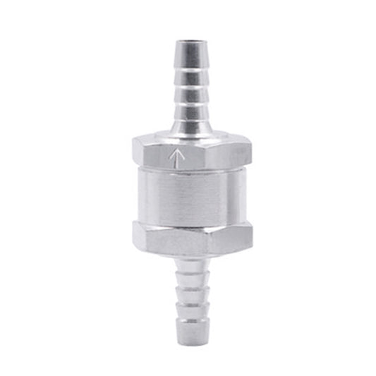 Car 6mm Aluminium Alloy Fuel Petrol One Way Non Return Check Valve - Engine Fittings by buy2fix | Online Shopping UK | buy2fix