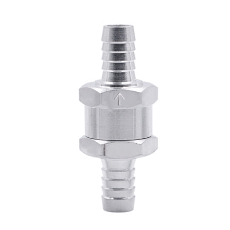 Car 10mm Aluminium Alloy Fuel Petrol One Way Non Return Check Valve - Engine Fittings by buy2fix | Online Shopping UK | buy2fix