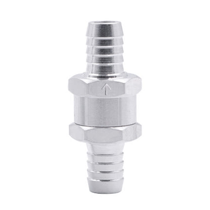 Car 12mm Aluminium Alloy Fuel Petrol One Way Non Return Check Valve - Engine Fittings by buy2fix | Online Shopping UK | buy2fix