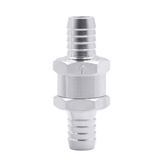 Car 12mm Aluminium Alloy Fuel Petrol One Way Non Return Check Valve - Engine Fittings by buy2fix | Online Shopping UK | buy2fix