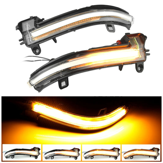 1 Pair For BMW 3 Series F20 Car Dynamic LED Turn Signal Light Rearview Mirror Flasher Water Blinker (Transparent) - Arrow Turn Lights by buy2fix | Online Shopping UK | buy2fix