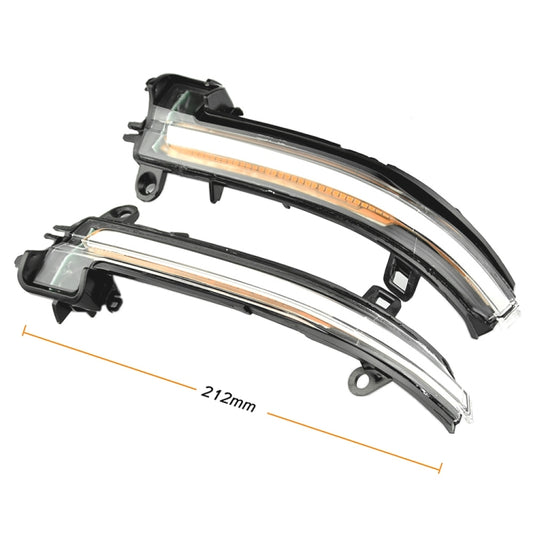 1 Pair For BMW 3 Series F20 Car Dynamic LED Turn Signal Light Rearview Mirror Flasher Water Blinker (Transparent) - Arrow Turn Lights by buy2fix | Online Shopping UK | buy2fix