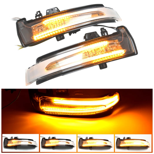1 Pair For Mercedes-Benz A Class W176 2013-2017 Car Dynamic LED Turn Signal Light Rearview Mirror Flasher Water Blinker (Transparent) - Arrow Turn Lights by buy2fix | Online Shopping UK | buy2fix