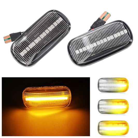 2pcs For Honda Civic 2001-2015 Car Dynamic LED Fender Side Light 34301-S5H-T02(Transparent) - Arrow Turn Lights by buy2fix | Online Shopping UK | buy2fix