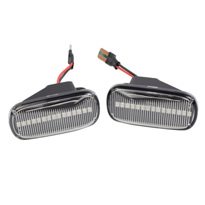 2pcs For Honda Civic 2001-2015 Car Dynamic LED Fender Side Light 34301-S5H-T02(Transparent) - Arrow Turn Lights by buy2fix | Online Shopping UK | buy2fix