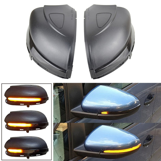 1 Pair For Volkswagen Golf 6 MK6 Car Dynamic LED Turn Signal Light Rearview Mirror Flasher Water Blinker, without Hole - Arrow Turn Lights by buy2fix | Online Shopping UK | buy2fix