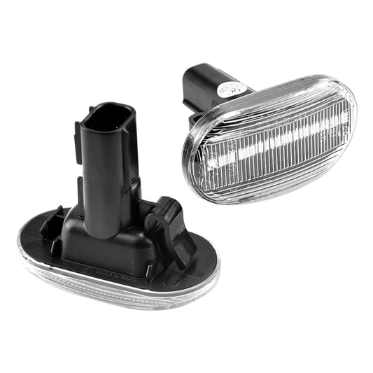 2pcs For Suzuki Jimny JB64W 2018/07- Car Dynamic LED Fender Side Light (Transparent) - Arrow Turn Lights by buy2fix | Online Shopping UK | buy2fix