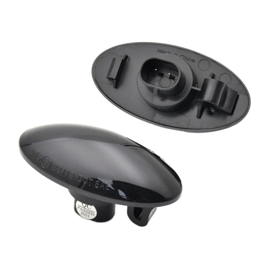 2pcs For Suzuki Grand Vitara JT 2005-2012 Car Dynamic LED Fender Side Light (Transparent Black) - Arrow Turn Lights by buy2fix | Online Shopping UK | buy2fix