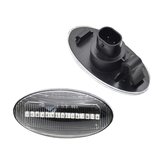 2pcs For Suzuki Grand Vitara JT 2005-2012 Car Dynamic LED Fender Side Light (Transparent) - Arrow Turn Lights by buy2fix | Online Shopping UK | buy2fix