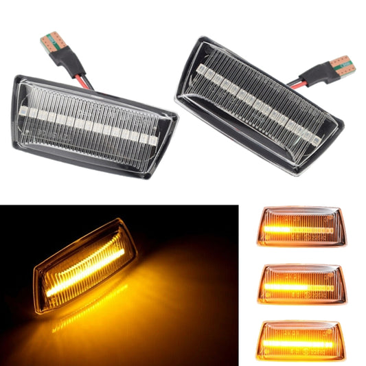 2pcs For Chevrolet Cruze 2009-2014 Car Dynamic LED Fender Side Light 1713423(Transparent) - Arrow Turn Lights by buy2fix | Online Shopping UK | buy2fix