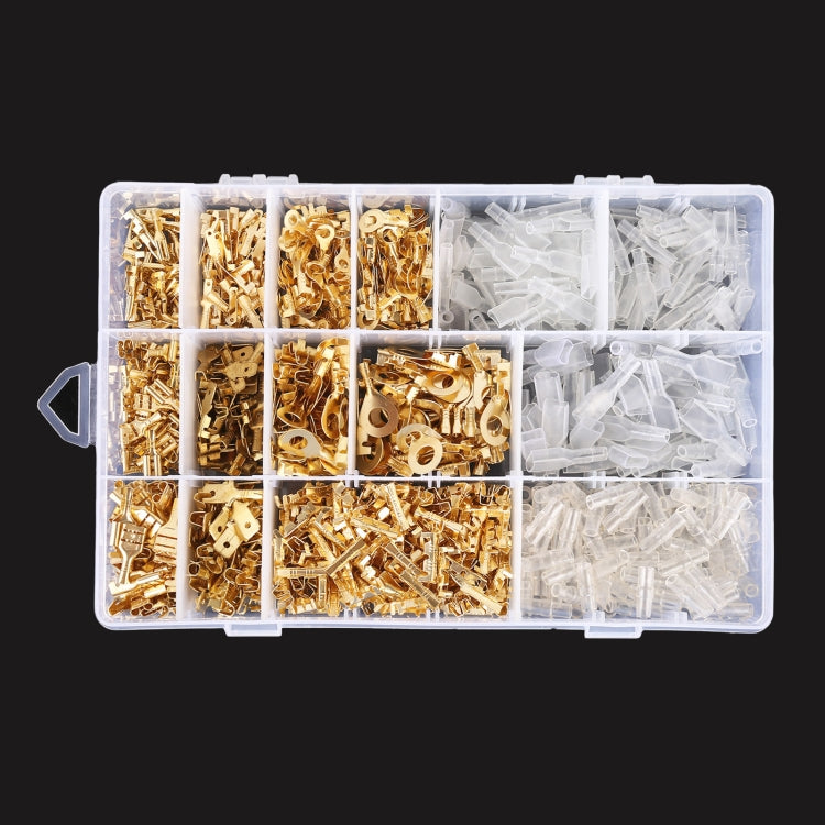 1000 in 1 Cable Spade Plug Connector DIY Terminal Connectors - Booster Cable & Clip by buy2fix | Online Shopping UK | buy2fix