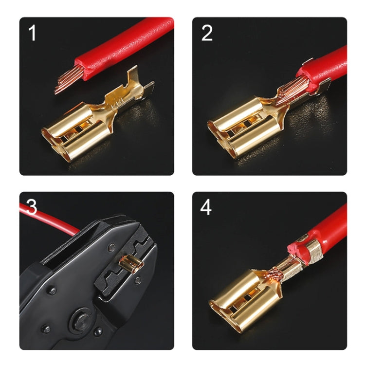 1000 in 1 Cable Spade Plug Connector DIY Terminal Connectors - Booster Cable & Clip by buy2fix | Online Shopping UK | buy2fix