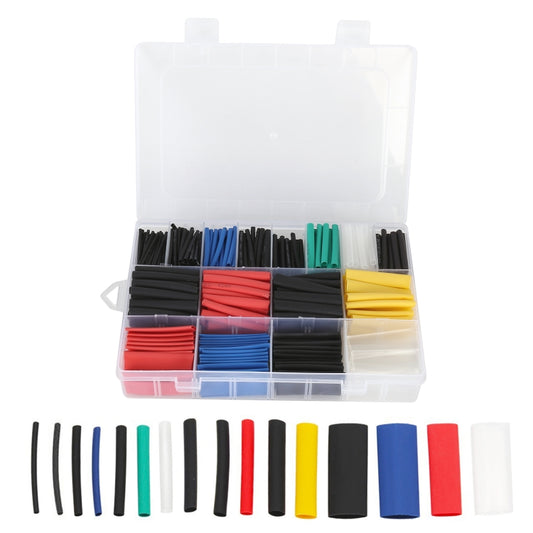 580 in 1 Thermoresistant Tube Heat Shrink Wrapping Kit - Booster Cable & Clip by buy2fix | Online Shopping UK | buy2fix