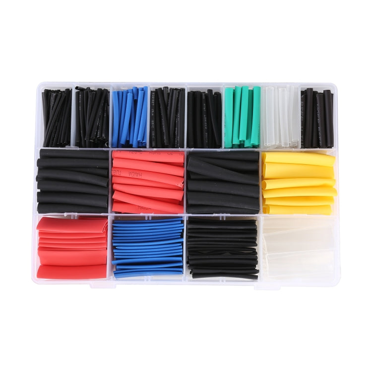 580 in 1 Thermoresistant Tube Heat Shrink Wrapping Kit - Booster Cable & Clip by buy2fix | Online Shopping UK | buy2fix