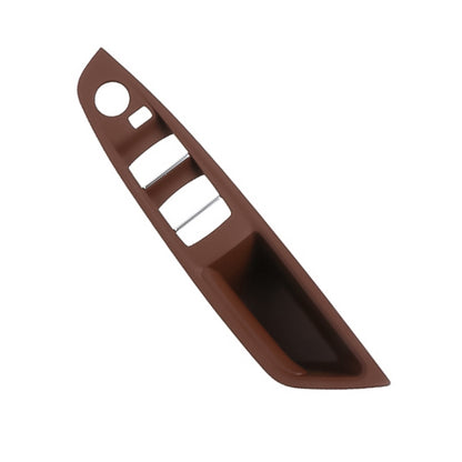 For BMW F10 2011-2017 Right Driving Car Door Window Lift Switch Trim Panel (Wine Red) - Car Interior Mouldings by buy2fix | Online Shopping UK | buy2fix