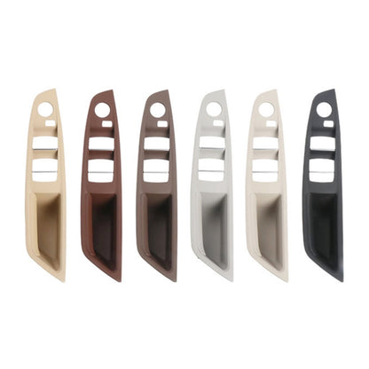 For BMW F10 2011-2017 Right Driving Car Door Window Lift Switch Trim Panel (Coffee) - Car Interior Mouldings by buy2fix | Online Shopping UK | buy2fix
