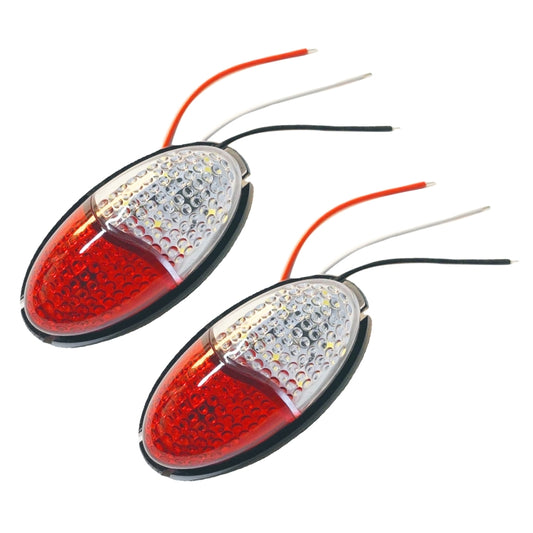 2pcs MK-125 Truck 12LEDs Side Marker Light - Running Lights by buy2fix | Online Shopping UK | buy2fix
