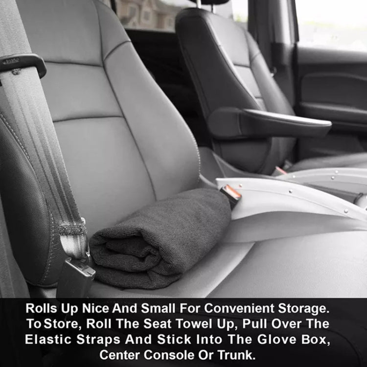 Car Universal Waterproof Anti-skid Seat Cover (Grey) - Seat Accessories by buy2fix | Online Shopping UK | buy2fix