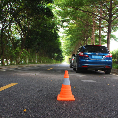 Car Telescopic Folding Road Cone Oxford Cloth Reflective Warning Sign - Reflective Material by buy2fix | Online Shopping UK | buy2fix