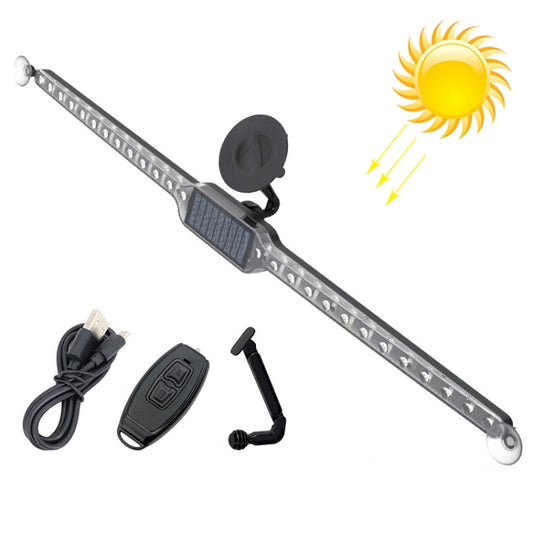 Car Warning Anti-collision Rear-end Flashing Lights Solar LED Decorative Lights - Warning Lights by buy2fix | Online Shopping UK | buy2fix