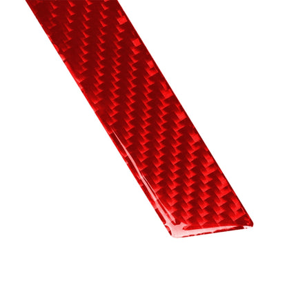 Car Carbon Fiber Door Decorative Strip for Honda Tenth Generation Civic 2016-2019, Left and Right Drive Universal (Red) by buy2fix