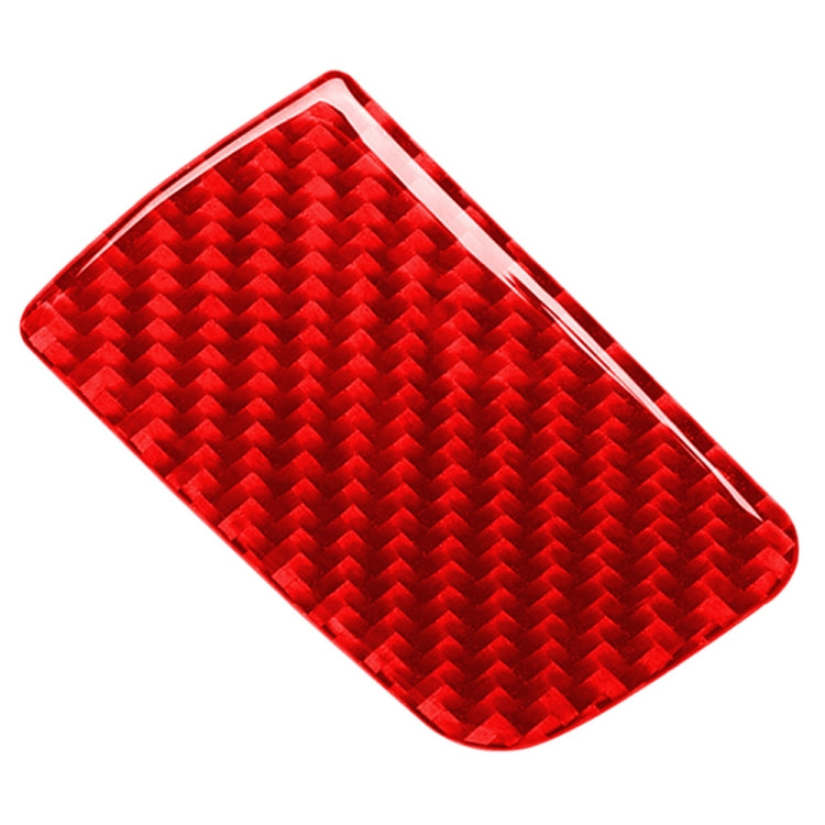 Car Carbon Fiber Storage Box Switch Frame Decorative Sticker for Honda Tenth Generation Civic 2016-2019, Right Drive (Red) by buy2fix