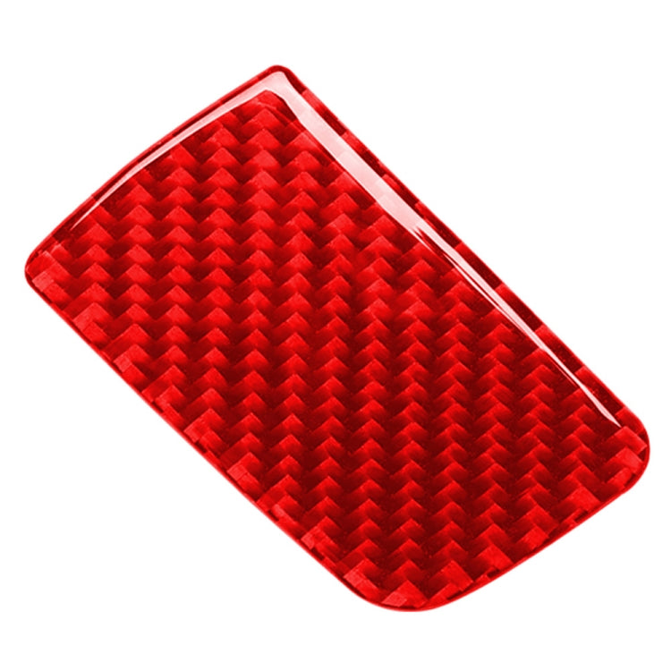 Car Carbon Fiber Storage Box Switch Frame Decorative Sticker for Honda Tenth Generation Civic 2016-2019, Left Drive (Red) by buy2fix