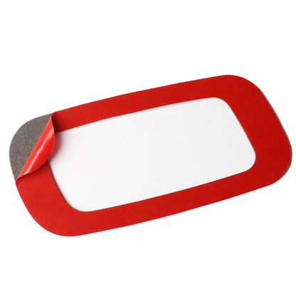 Car Carbon Fiber Storage Box Switch Frame Decorative Sticker for Honda Tenth Generation Civic 2016-2019, Left Drive (Red) by buy2fix