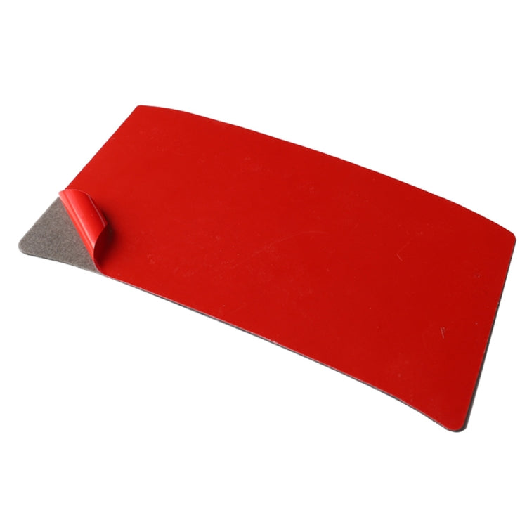 Car Carbon Fiber Rear Debris Cover Decorative Sticker for Honda Tenth Generation Civic 2016-2019, Left and Right Drive Universal (Red) by buy2fix