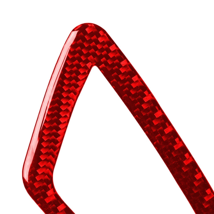 Car Carbon Fiber Dashboard Air Outlet Decorative Sticker for Honda Tenth Generation Civic 2016-2019, Right Drive (Red) by buy2fix