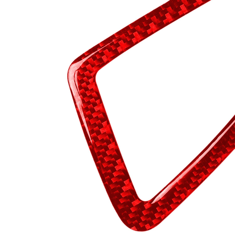 Car Carbon Fiber Dashboard Air Outlet Decorative Sticker for Honda Tenth Generation Civic 2016-2019, Left Drive (Red) by buy2fix