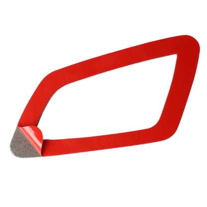 Car Carbon Fiber Dashboard Air Outlet Decorative Sticker for Honda Tenth Generation Civic 2016-2019, Left Drive (Red) by buy2fix