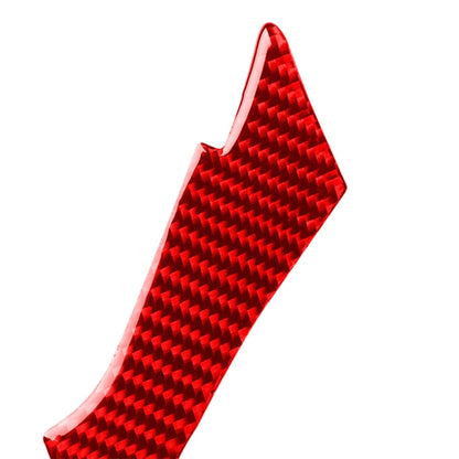 Car Carbon Fiber Below the Central Control Air Outlet Decorative Sticker for Honda Tenth Generation Civic 2016-2019, Right Drive (Red) by buy2fix