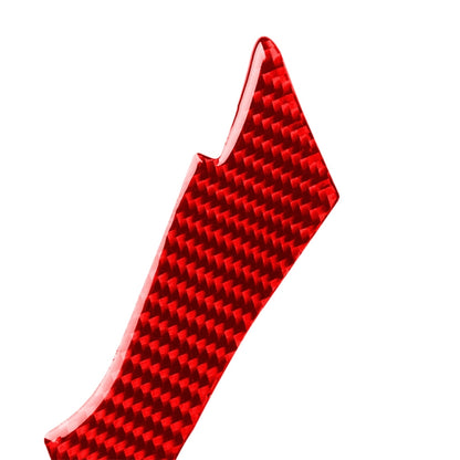 Car Carbon Fiber Below the Central Control Air Outlet Decorative Sticker for Honda Tenth Generation Civic 2016-2019, Left Drive (Red) by buy2fix