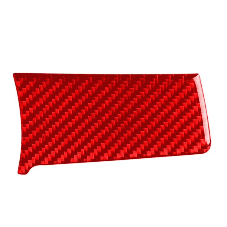 Car Carbon Fiber Central Control Left Decorative Sticker for Honda Tenth Generation Civic 2016-2019, Right Drive (Red) by buy2fix