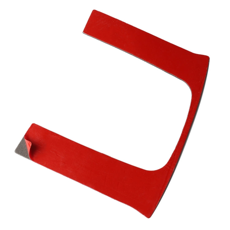 Car Carbon Fiber Gear Decorative Sticker for Honda Tenth Generation Civic 2016-2019, Left and Right Drive Universal (Red) by buy2fix