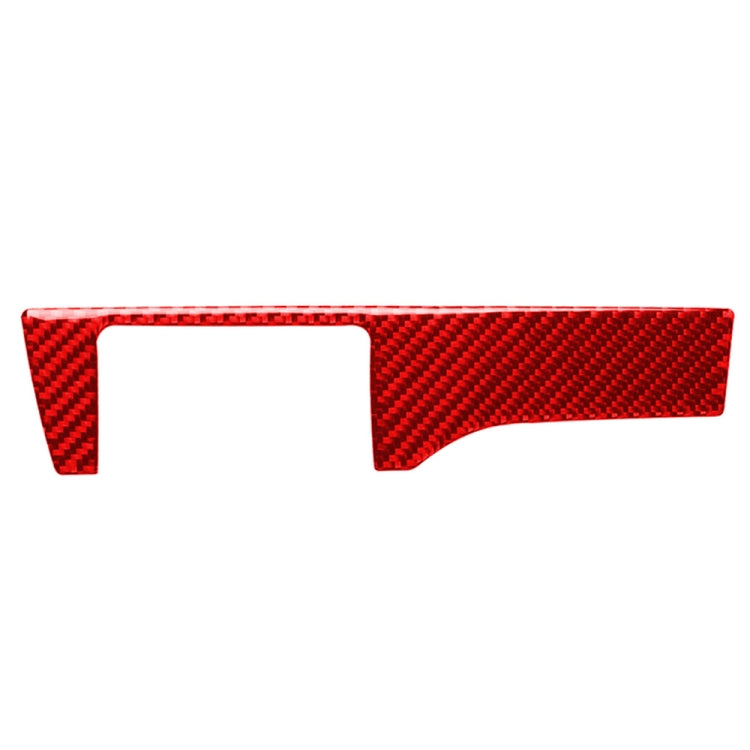Car Carbon Fiber Headlight Switch Panel Decorative Sticker for Honda Tenth Generation Civic 2016-2019, Left Drive (Red) by buy2fix