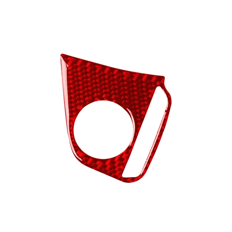 Car Carbon Fiber Steering Wheel Button Low Configuration Decorative Sticker for Honda Tenth Generation Civic 2016-2019, Left and Right Drive Universal (Red) by buy2fix