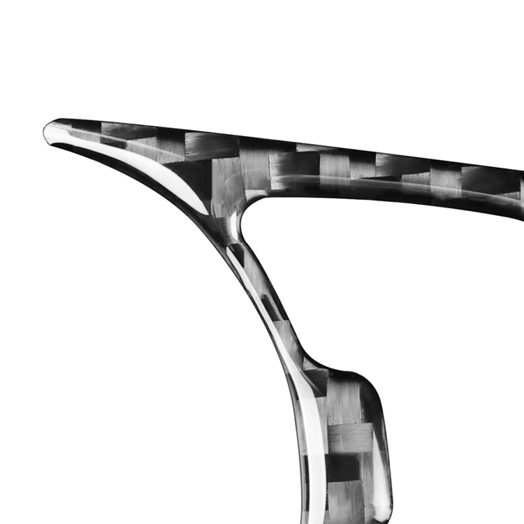 Car Carbon Fiber Headlight Switch Decorative Sticker for Ford F150 2017-2020, Left and Right Drive Universal by buy2fix