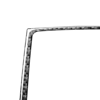 Car Carbon Fiber Rear Water Cup Holder Frame Decorative Sticker for Ford F150 2017-2020, Left and Right Drive Universal by buy2fix