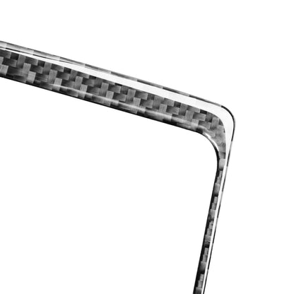 Car Carbon Fiber Front Water Cup Holder Frame Decorative Sticker for Ford F150 2017-2020, Right Drive by buy2fix