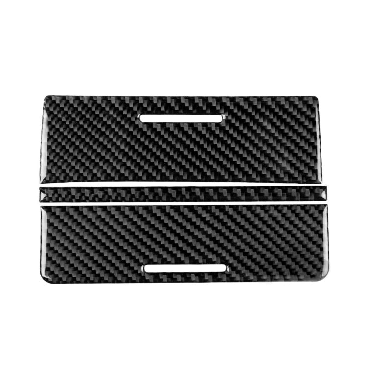 3 PCS Car Carbon Fiber Storage Box Decorative Sticker for Mitsubishi Lancer EVO (Only GT / GTS) 2010-2015, Left and Right Drive Universal by buy2fix