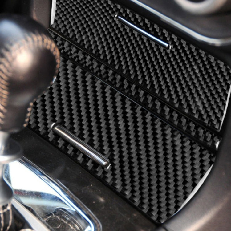 3 PCS Car Carbon Fiber Storage Box Decorative Sticker for Mitsubishi Lancer EVO (Only GT / GTS) 2010-2015, Left and Right Drive Universal by buy2fix