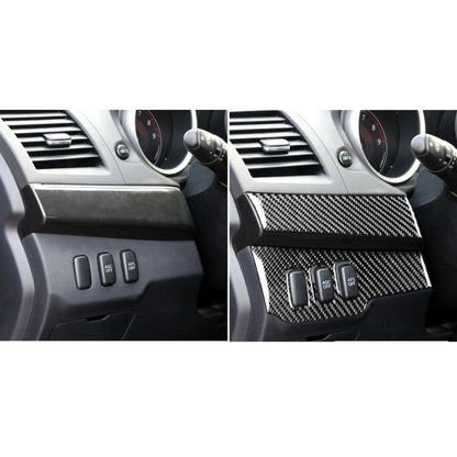 3 PCS Car Carbon Fiber Driver Light + Dashboard Decorative Sticker for Mitsubishi Lancer EVO 2008-2015, Left Drive by buy2fix