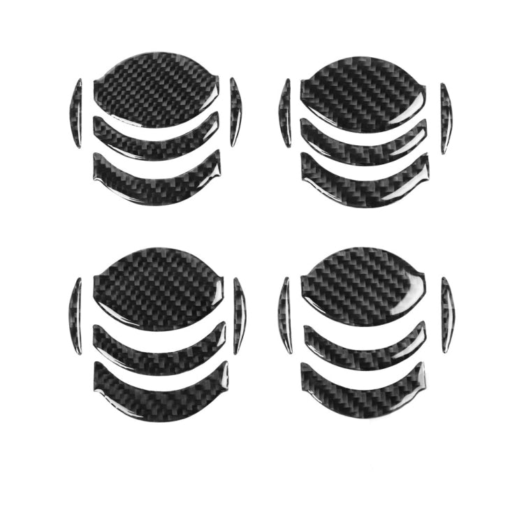20 PCS Car Carbon Fiber Central Air Outlet Decorative Sticker for Nissan GTR R35 2008-2016, Left and Right Drive Universal by buy2fix