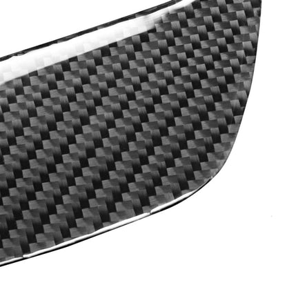 3 PCS Car Carbon Fiber Dashboard Steering Wheel Buttons Decorative Sticker for Nissan GTR R35 2008-2016, Left and Right Drive Universal by buy2fix