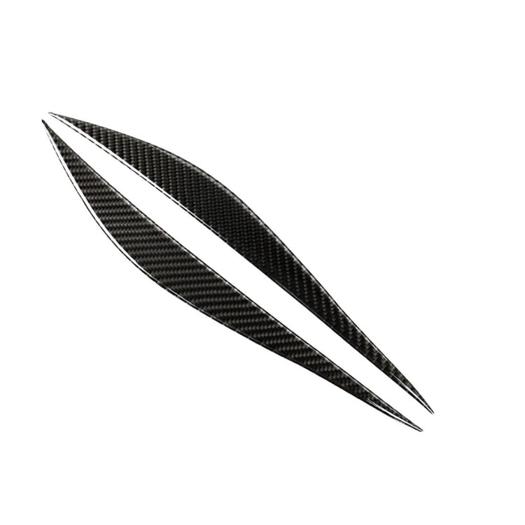 1 Pairs Carbon Fiber Car Lamp Eyebrow Decorative Sticker for BMW F30 2013-2015 - Car Interior Mouldings by buy2fix | Online Shopping UK | buy2fix