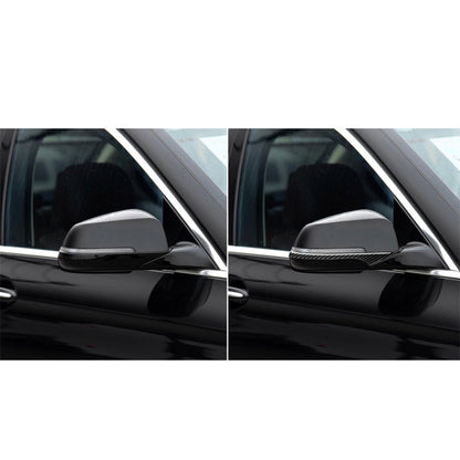 Carbon Fiber Car Rearview Mirror Bumper Strip Decorative Sticker for BMW 5 Series E60 2008-2010 / F10 2011-2017 / F07 2010-2015 / F01 2010-2015 by buy2fix