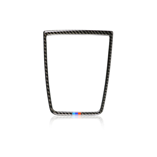 Three Color Carbon Fiber Car Instrument Big Horn Frame Decorative Sticker for BMW 5 Series GT F07 2010-2016 by buy2fix